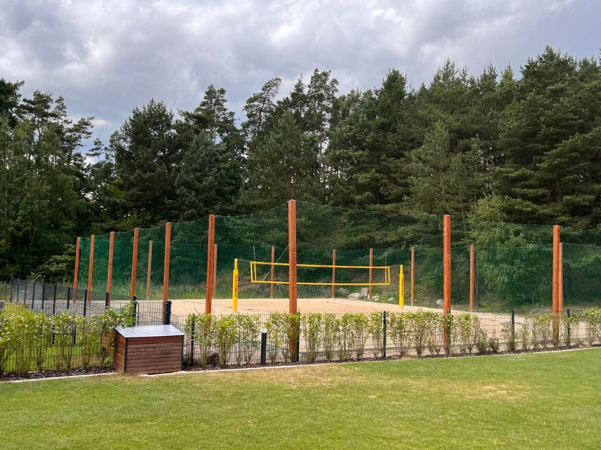 5 Sterne-Ferienhaus Eisvogel Am See Mit Sauna Und Kamin Krakow am See Zewnętrze zdjęcie